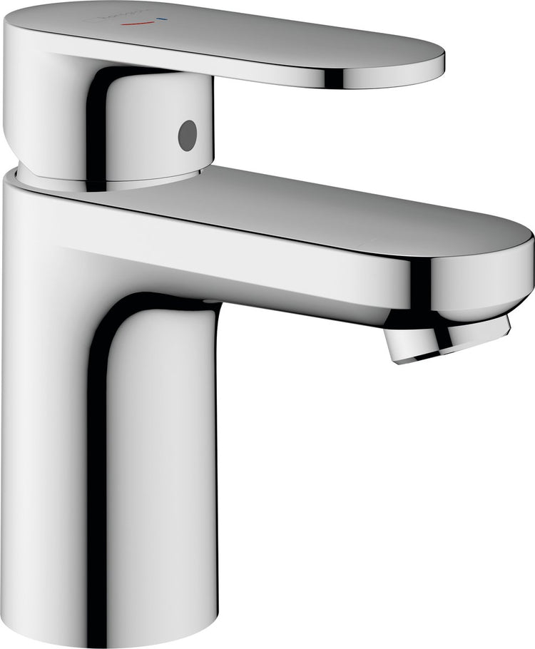 Mélange de vernis Hansgrohe - mitigeur de lavabo - commande à levier unique - démarrage à froid, économie d'énergie - sans vidage - taille 70 mm - chrome