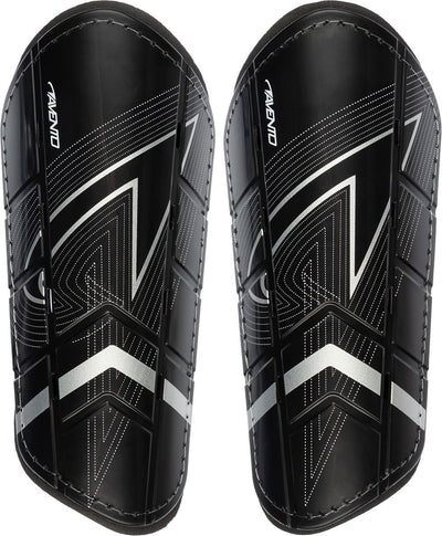 Protège-tibias Avento - double sangle - noir - taille s