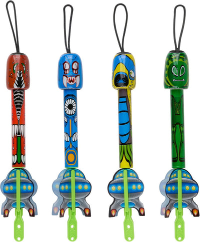 Eddy Toys - catapulte élastique - lot de 4 fléchettes de tir