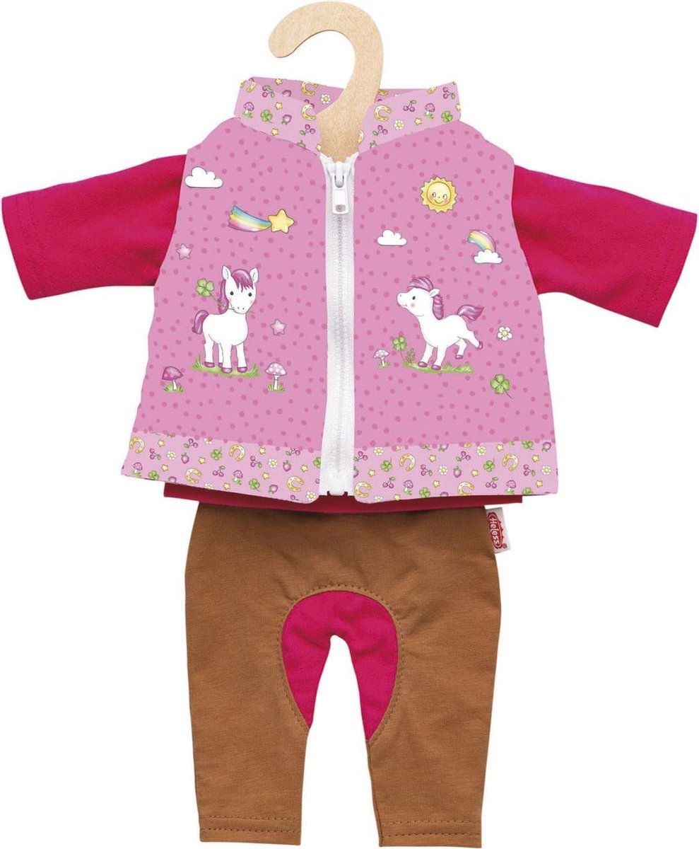 Équitation de chevaux de poupée - Unicorn, 28-35 cm