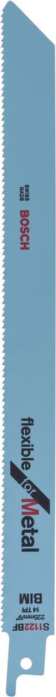 Bosch - lame de scie alternative bimétallique, s 1122 bf flexible pour le métal