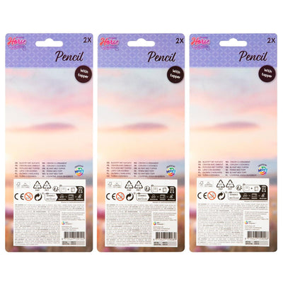 Crayons cheval Moxy 2 pièces avec topper 3 cul