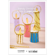 Carte postale d'entreprise Creativ, lumières de Noël tendance en papier crépon, A5, feuille 14,8x21 cm, 1 pièce - afbeelding 2