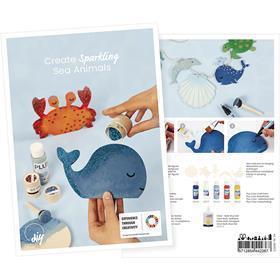 Carte postale d'entreprise Creativ, Care for Life Underwater, a5, feuille 14,8x21 cm, 1 pièce