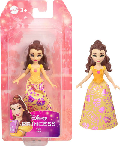 Disney princesse belle core petite poupée, petite poupée, femme, 3 ans, garçon fille, 95,4 mm, 50 g