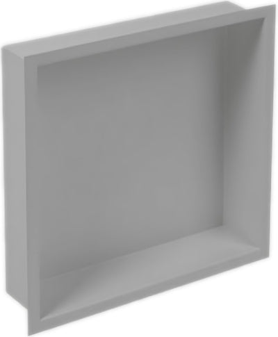 Boîte de réception Plieger niche encastrable avec bride 30x30x7,5cm étanche inox