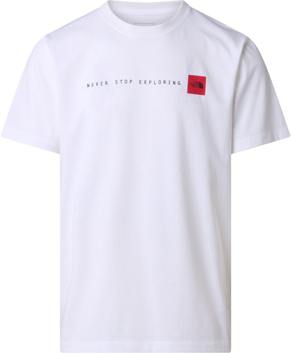 Chemise outdoor homme m nse reg ss tee-graphic The North Face - blanc tnf