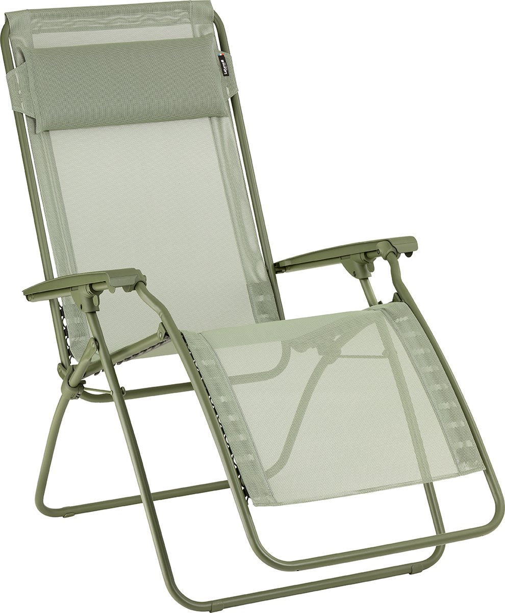 Lafuma r clip - fauteuil relax - réglable - pliable - zéro gravité - color block - mousse
