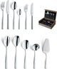 Amefa Martin - Ménagère 78 pièces - pour 12 personnes - brillant - couleur argent - dans un luxueux coffret en bois