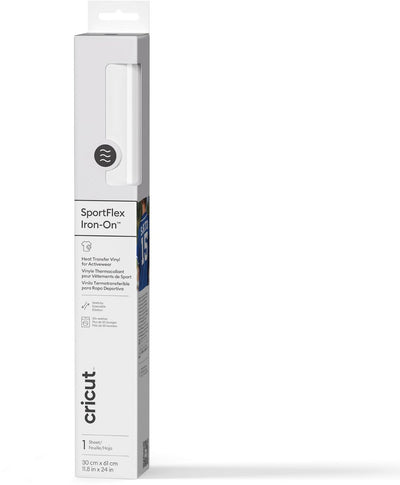 Thermocollant Cricut sportflex 28x60cm – blanc