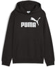 Puma ess non. 1 logo sweat à capuche fl g pull filles - noir