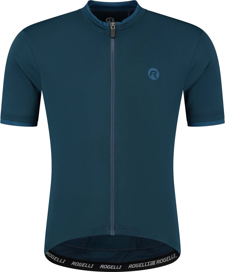 Rogelli chemise de cyclisme essentielle - manches courtes - homme - bleu - taille s