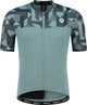 Rogelli chemise de cyclisme graphique essentiel - manches courtes - homme - gris - taille s