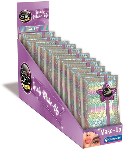 Clementoni Crazy Chic Wallet Star avec maquillage