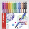 Stabilo Pointmax Felt -Tip stylos, 12st.