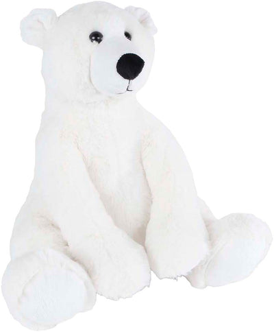 Ramenez-moi à la maison câlin en peluche ours polaire assis, 33 cm