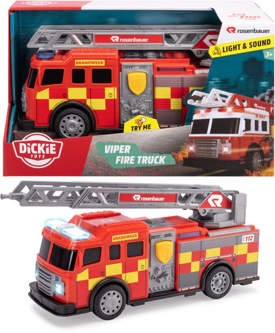 Dickie Toys - Véhicule jouet - Camion de pompiers Viper