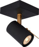 Lucide grony - spot de plafond (plafonnier) - led dim to warm - gu10 - 1x5w 2200k 3000k - noir