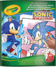 Crayola - livre de coloriage - livre de coloriage sonique avec autocollants