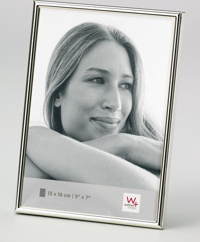 Walther design chloé - cadre photo - format photo 9 x 13 cm - argent