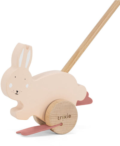Trixie Wooden Push Figure Mme lapin