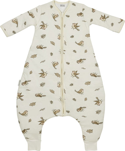 Meyco baby robin baby winter sleep salopette pull à manches fixes - multicolore - 104 cm - 2,5 tog
