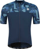 Rogelli chemise de cyclisme graphique essentiel - manches courtes - homme - bleu - taille s
