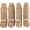 Boîtes d'entreprise Creativ, h : 5-7,5 cm, d 10-18 cm, 72 pièces 1 boîte