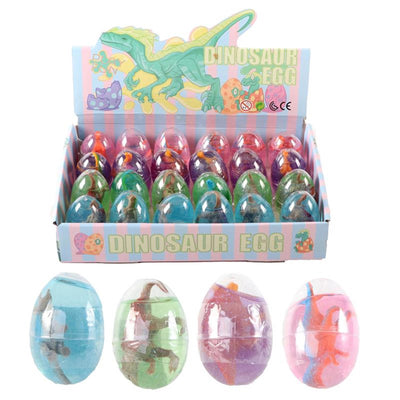 Oeuf de dinosaure Slime Putty avec dinosaure 6,5 cm