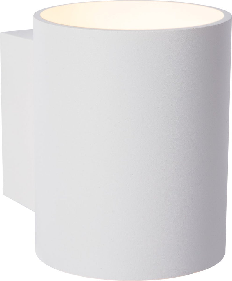 Lucide xera - applique - ø 8 cm - 1xg9 - blanc