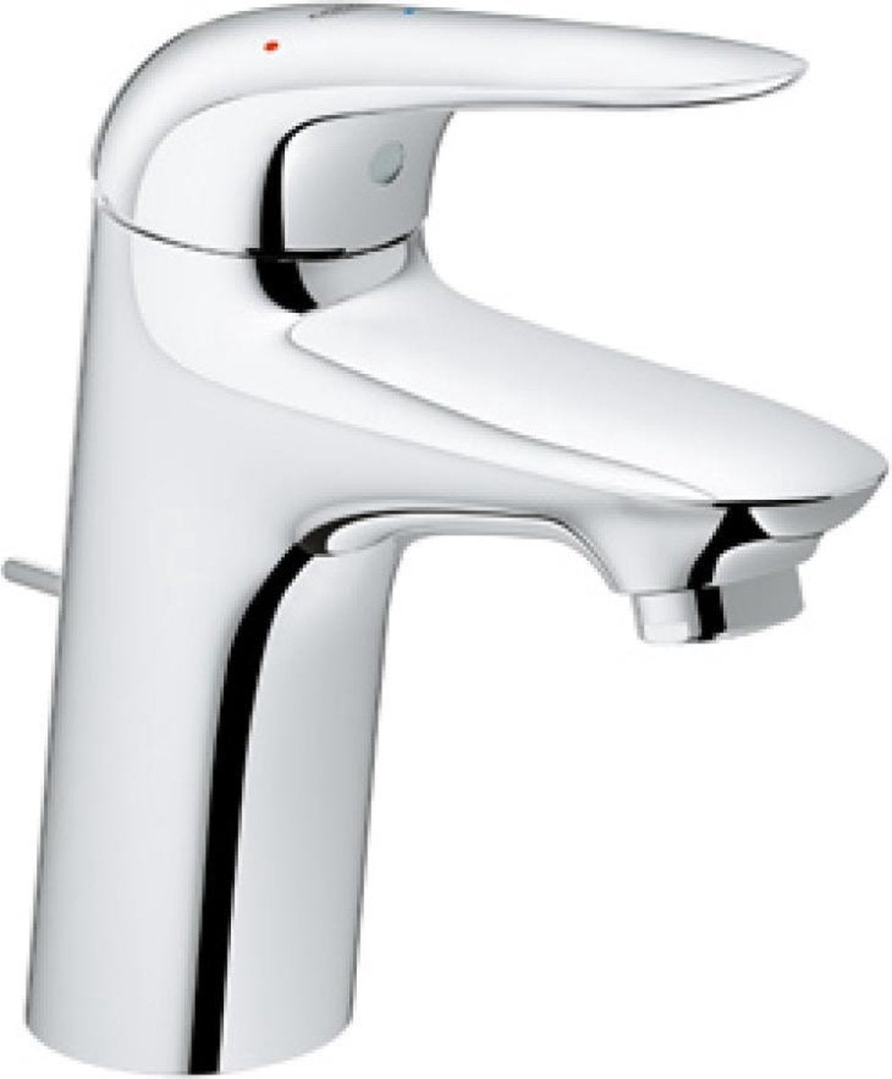 Mitigeur lavabo Grohe wave new - avec vidage - chrome - économie d'eau