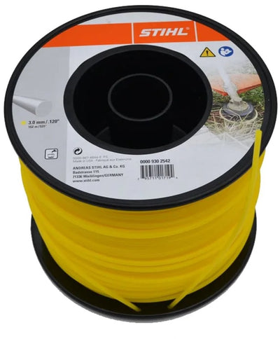 Accessoires Stihl fil de coupe rond en rouleau | ø 3,0 x 162 m | jaune - 00009302542