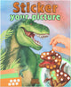 Depesche - Dino World autocollant votre photo - livre d'autocollants