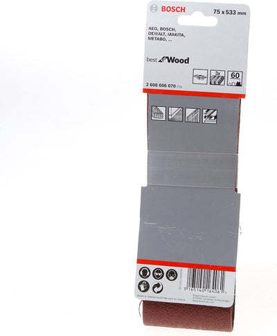 Bosch 3 pneus 75x533 meilleur bois+peinture, 60