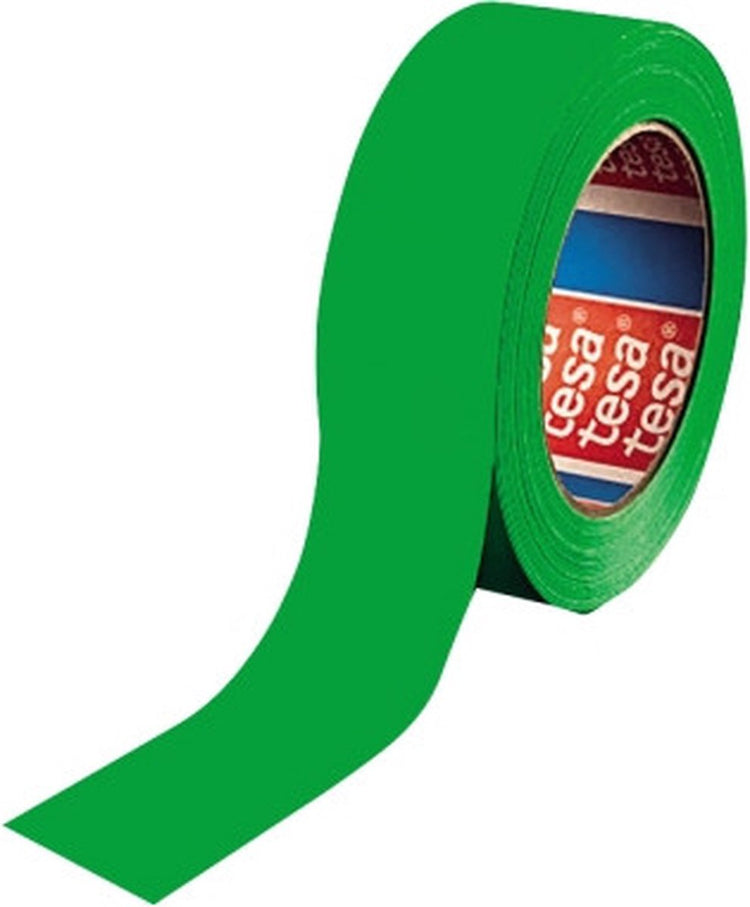 Tesa 04671-00052-10 bande textile 4671 vert fluo (L x l) 25 m x 19 mm 1 pièce(s)