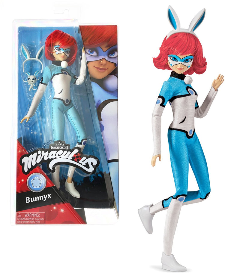 Bandai - miraculeuse - poupée - bunnyx - poupée mannequin articulée 26 cm - poupée super-héros - p50011