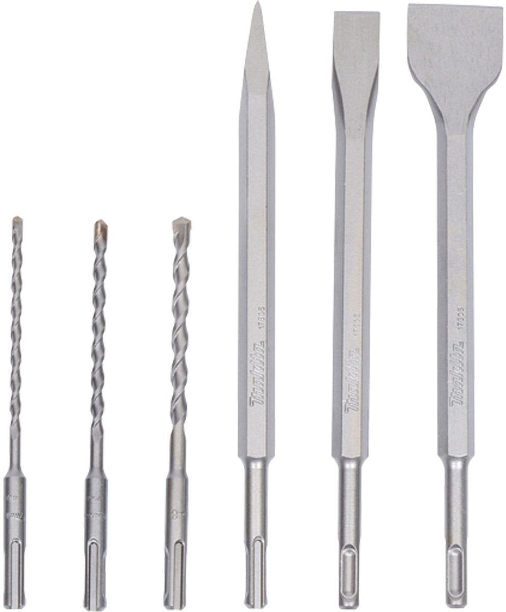 Accessoires Makita-jeu de forets sds-plus sp, 6 pièces d-58920