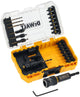 Dewalt dt70779t flip drive : pré-perceuse, foret à fraiser + embouts à vis + support en kit