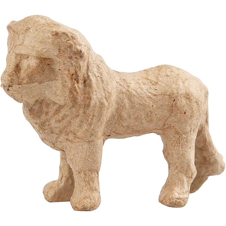Creativ company lion, h : 9 cm, l : 13 cm, 1 pièce