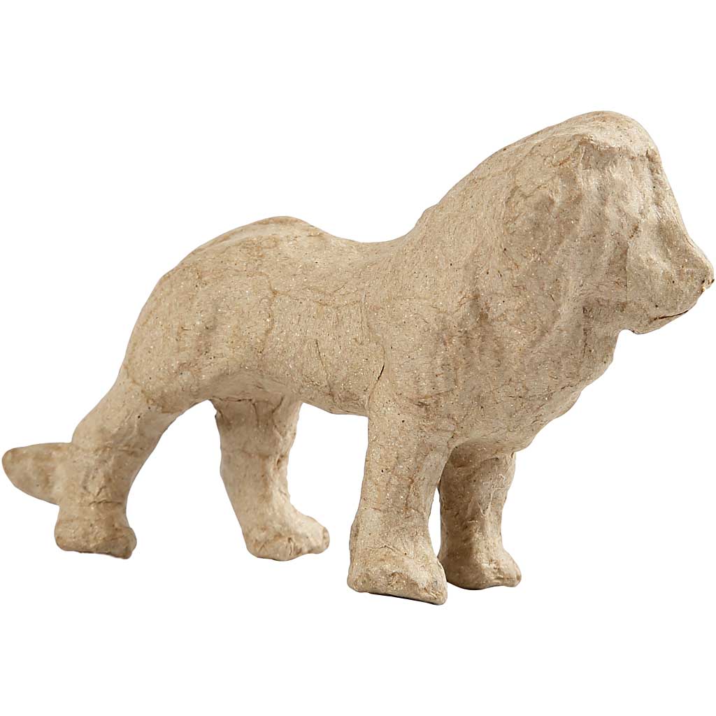 Creativ company lion, h : 9 cm, l : 13 cm, 1 pièce