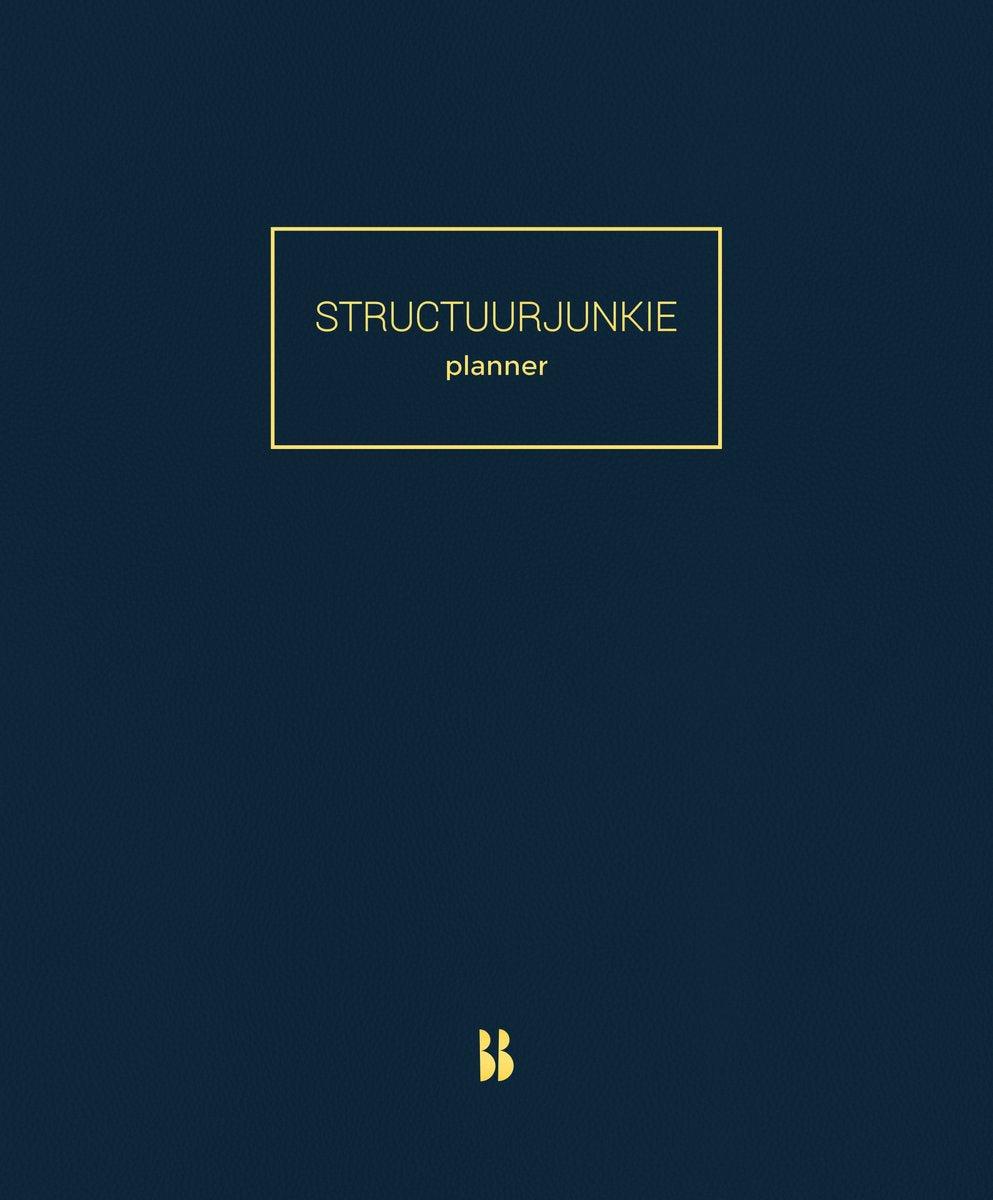 Planificateur de luxe Structure Junkie sans date - (petit)