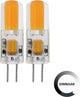 Set de lampes LED Eglo 2 pièces - G4 - ø 1 cm - dimmable - 1,8W - 2700K