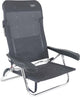 Crespo - chaise de plage - al 221 - gris foncé