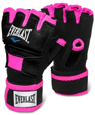 Bandages pour les mains Everlast evergel, noir rose s m