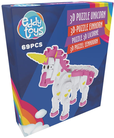Eddy Toys - Puzzle 3D - Licorne