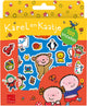 Ensemble d'autocollants Clavis Karel et Kaatje. 3+