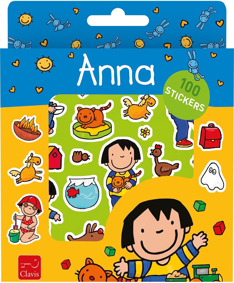Ensemble d'autocollants Clavis Anna (u) euro banger