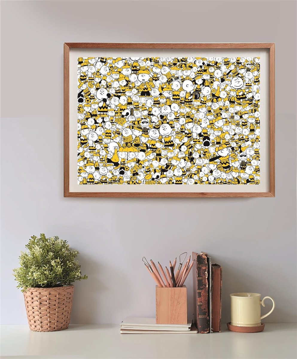 Clementoni Peanuts Impossible - Puzzle Snoopy 500 pièces - Puzzle difficile pour adultes à partir de 14 ans