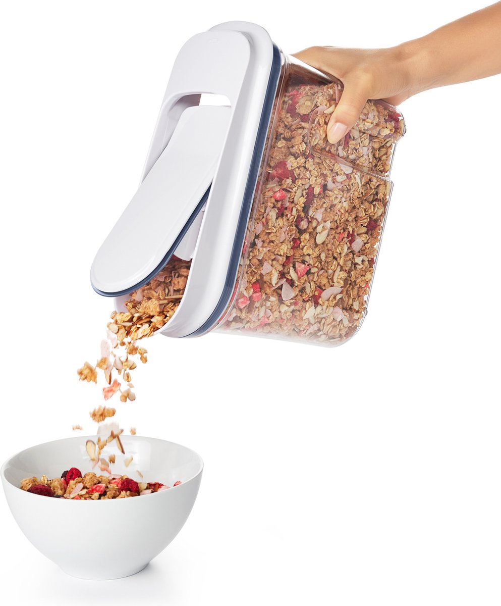 Oxo - récipient doseur de boissons gazeuses pour céréales du petit déjeuner - 2,3 litres