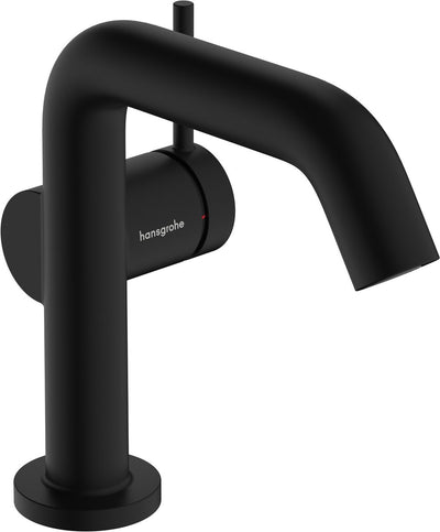 Hansgrohe tecturis s - robinet de lavabo - commande à levier unique - démarrage à froid à économie d'énergie - avec bouchon de vidange - taille 110 mm - noir mat